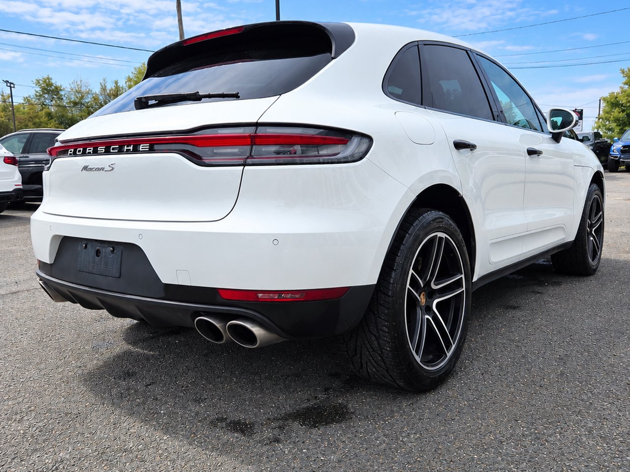 2019 Porsche Macan S White Granby - photo #6