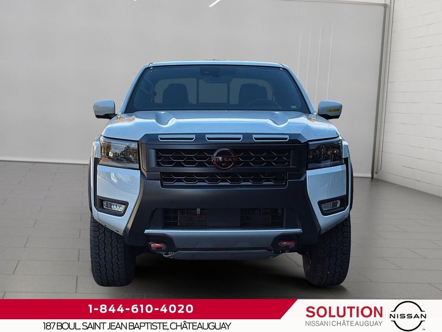 NISSAN Frontier FRONTIER CREW CAB PRO-4X LUXE SWB 2026 Blanc glacier