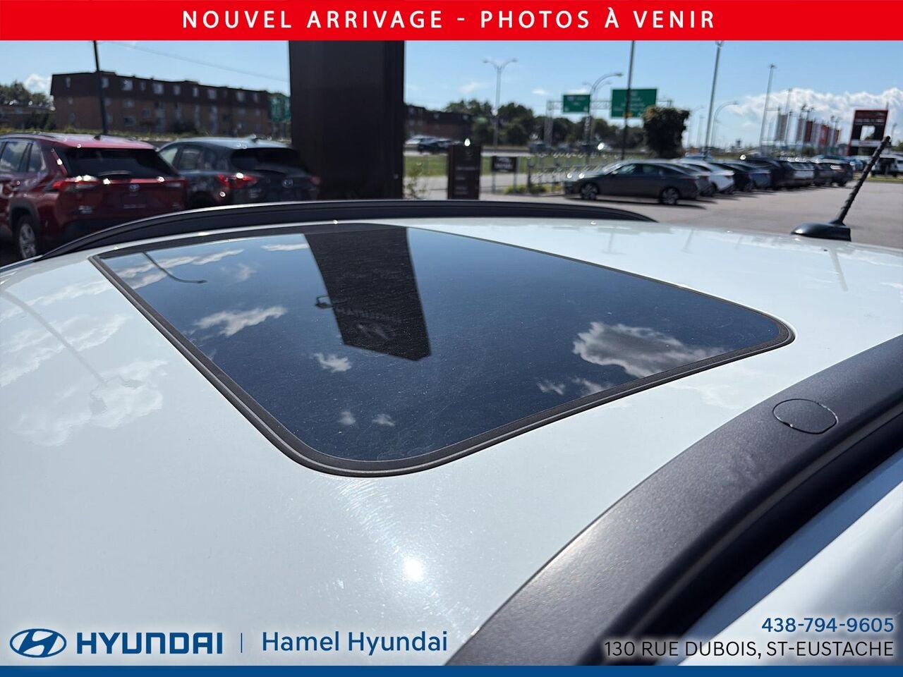2019 Hyundai Kona White Saint-Eustache - photo #3