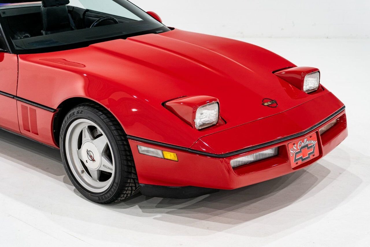 Chevrolet Corvette *PRIX EN USD* Callaway Turbo #123/400 built 1988 Rouge Montréal - photo #31
