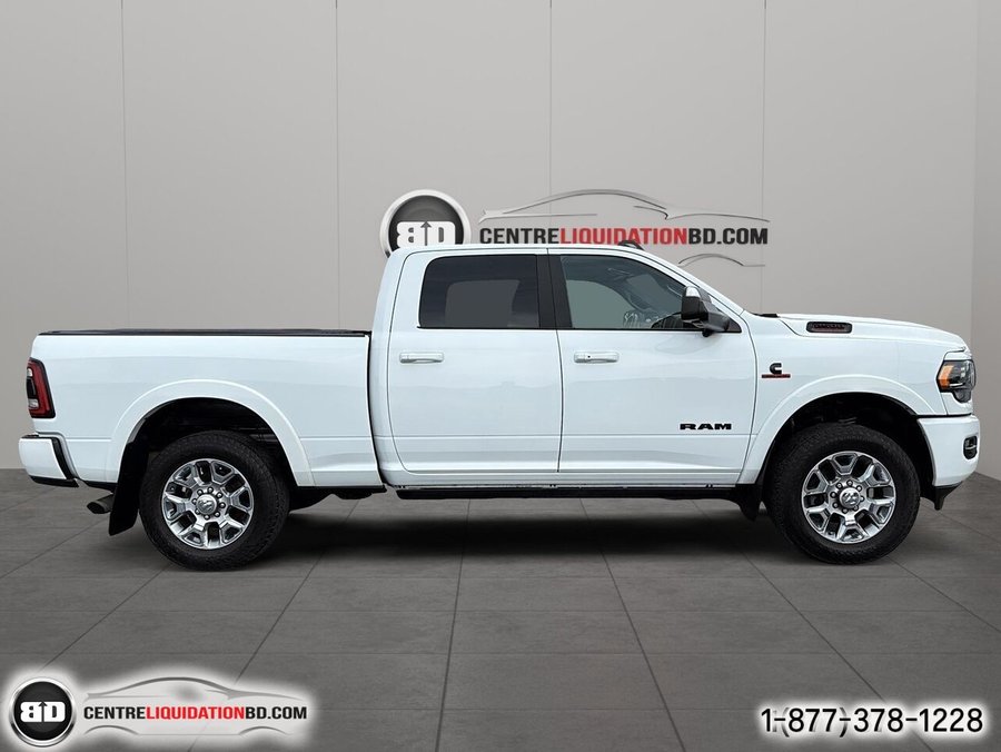 2022 Ram 2500 Limited cabine d'équipe 4x4 caisse de 6,4 pi White