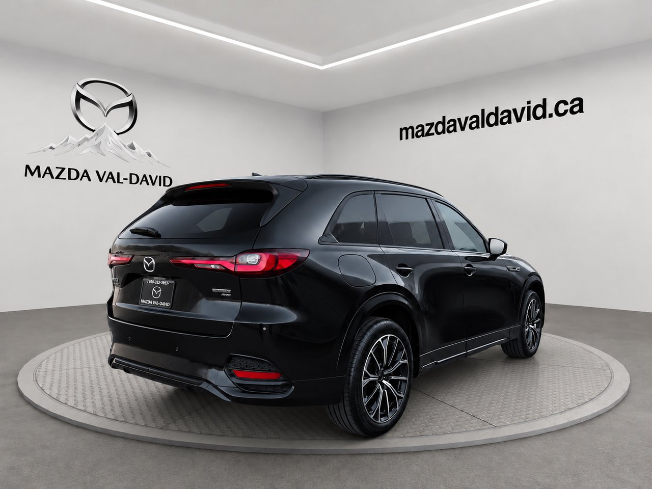 2026 Mazda CX-70 PHEV Signature Jet Black Mica Val-David - photo #4