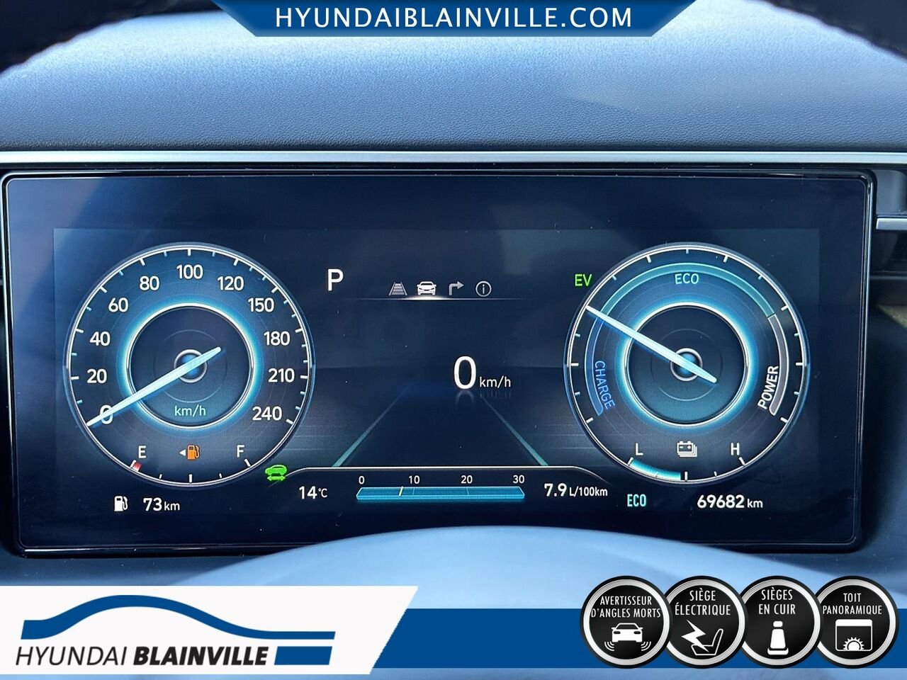 2023 Hyundai Tucson Hybrid Grey Blainville - photo #12