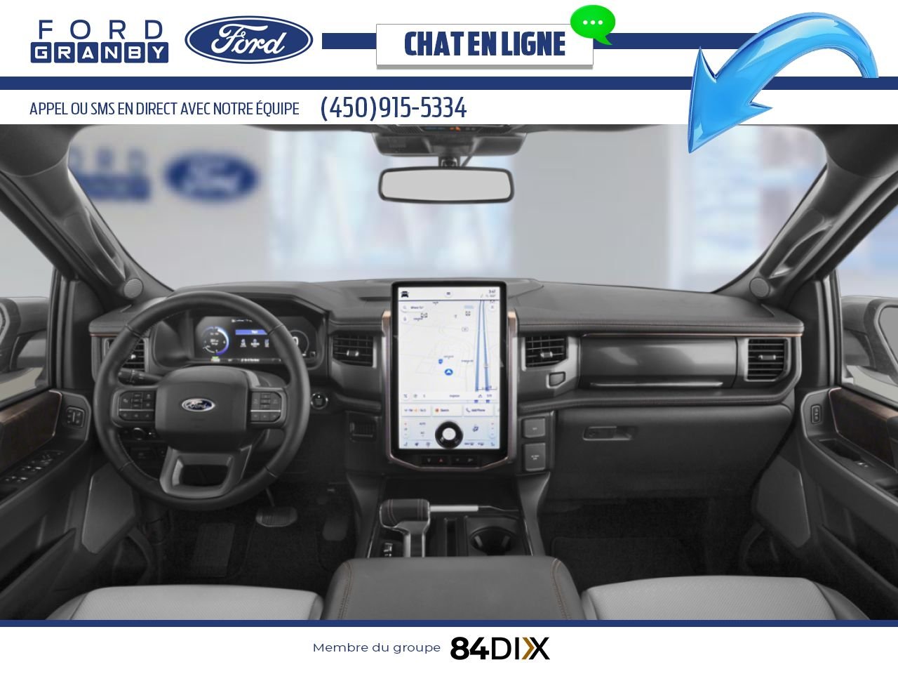 Ford F-150 Lightning 2025 Blanc astral métallisé trois couches Granby - photo #10
