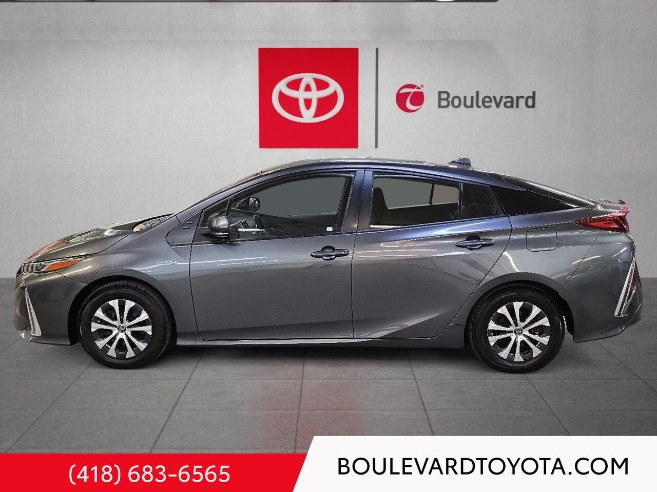 Toyota Prius Prime 531854A-44 | BASE 2022 Gris Québec - photo #5