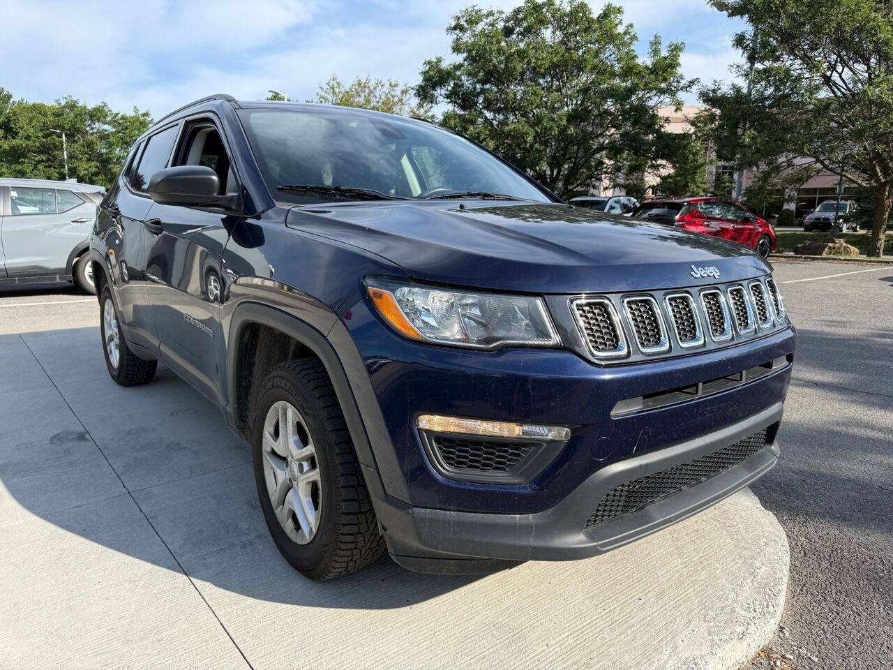Jeep Compass Sport 4x4 2018 Bleu Châteauguay - photo #2
