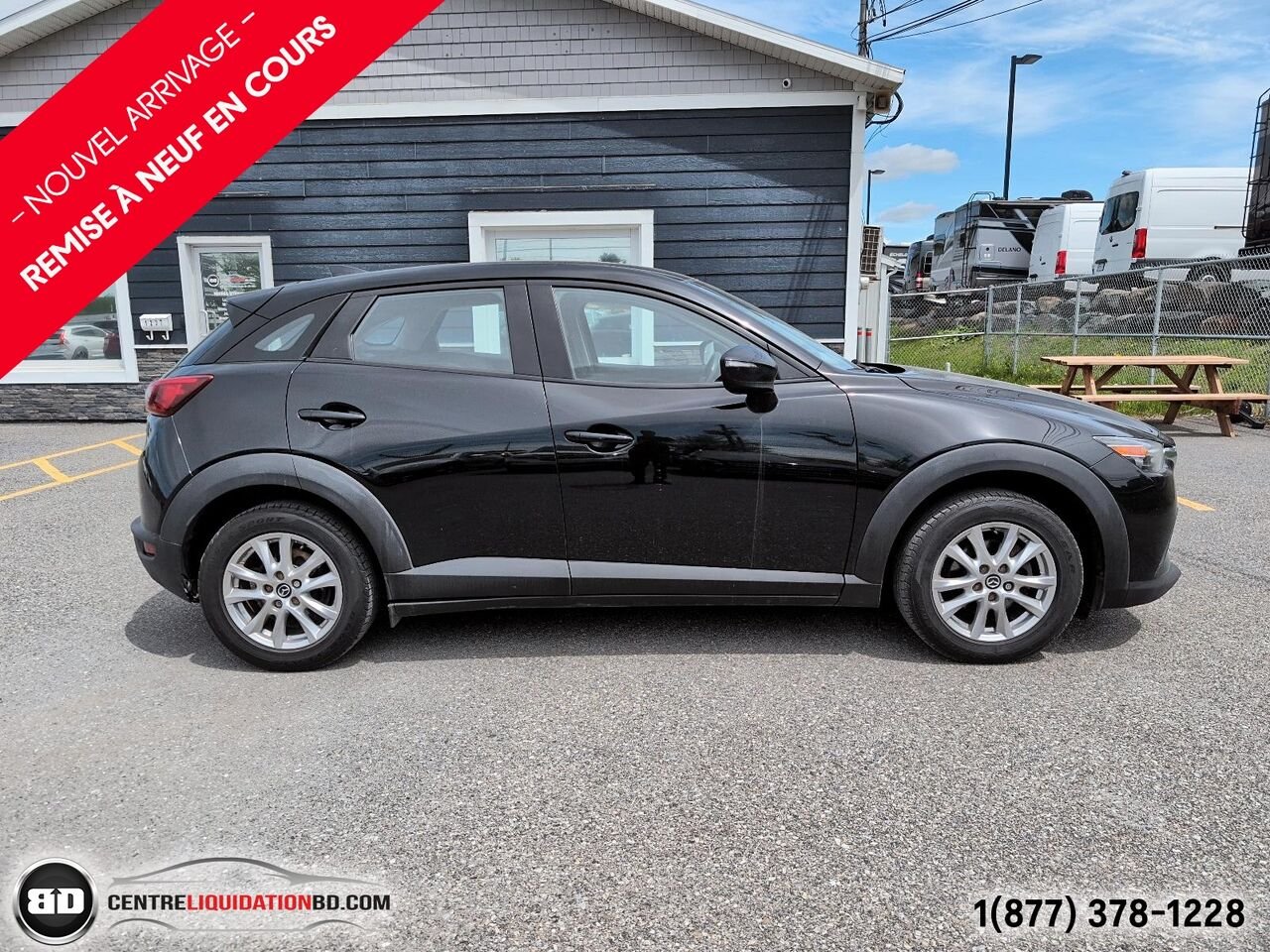 2021 Mazda CX-3 GX TA BM | BD0291 Black Granby - photo #3