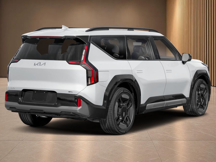 Kia EV9 Land TI avec groupe GT-Line 2026 Blanc neige nacré