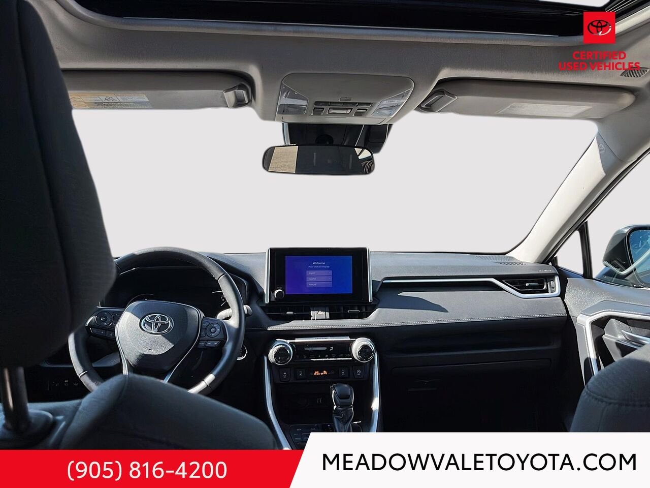 2024 Toyota RAV4 One Owner, Clean Car Fax, Power Sunroof, Power Trunk, Power Seat Grey Mississauga - photo #16