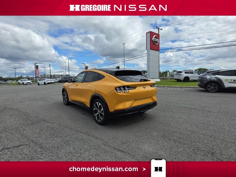 Ford Mustang Mach-E 2022 Jaune Saint-Eustache - photo #7