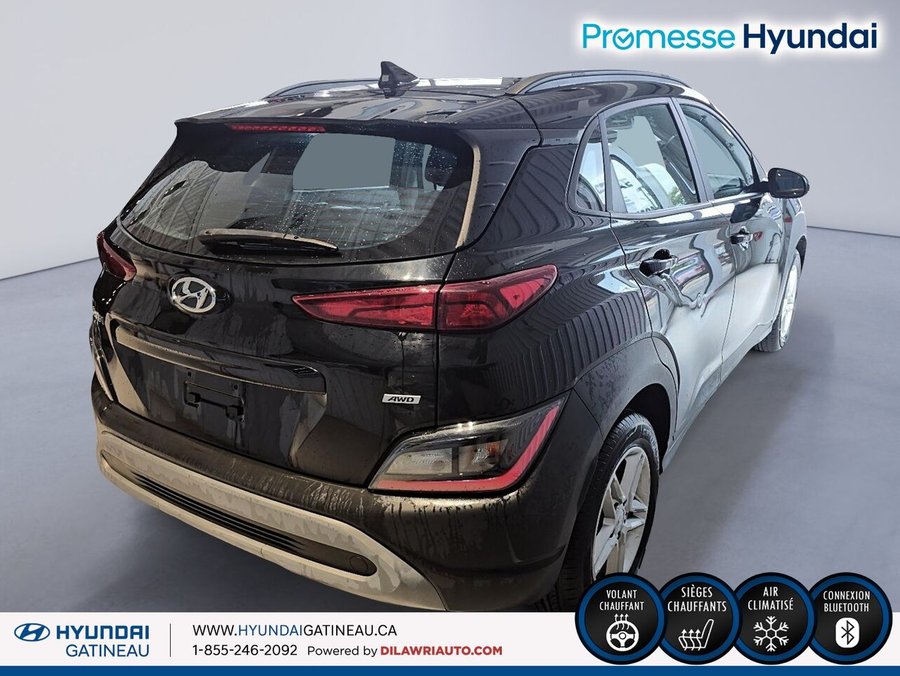 Hyundai Kona 2.0L Essential *** awd , sieges chauffant , certifier *** 2023 Noir