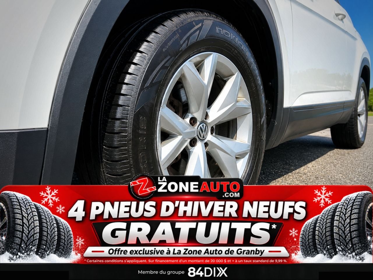 2019 Volkswagen Atlas V6 White Granby - photo #10