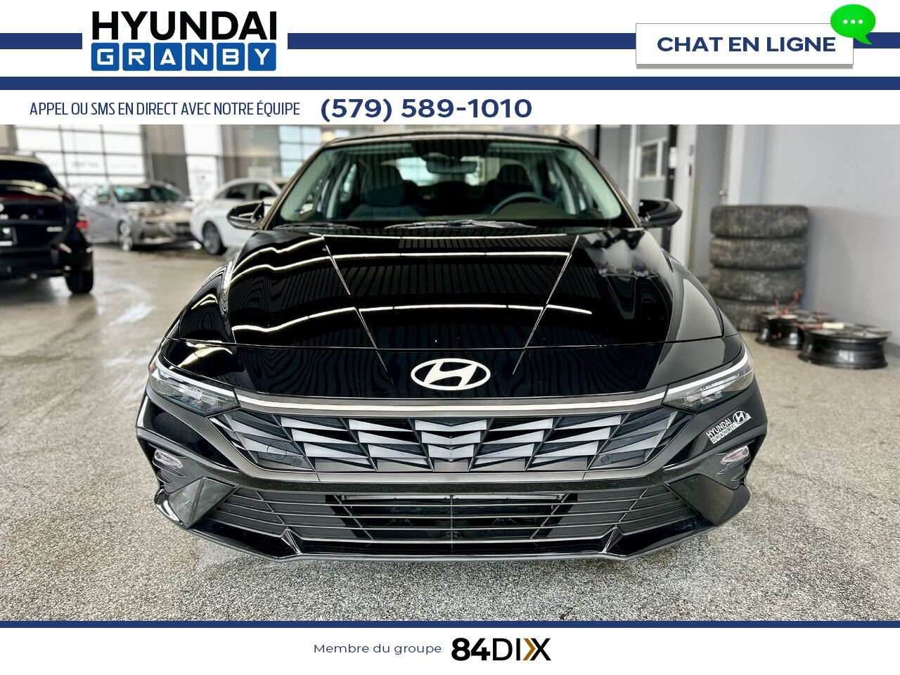 2024 Hyundai Elantra Black Granby - photo #2