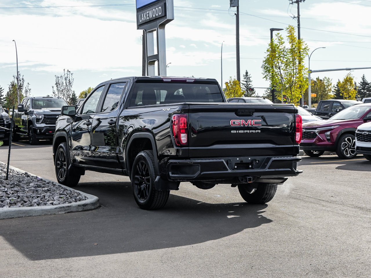 2024 GMC Sierra 1500 4WD Crew Cab 147 Pro Black Sherwood Park - photo #10