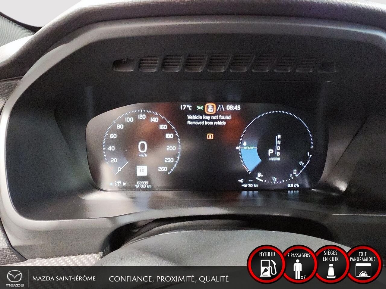 Volvo XC90 2018 Gris Saint-Jérôme - photo #15
