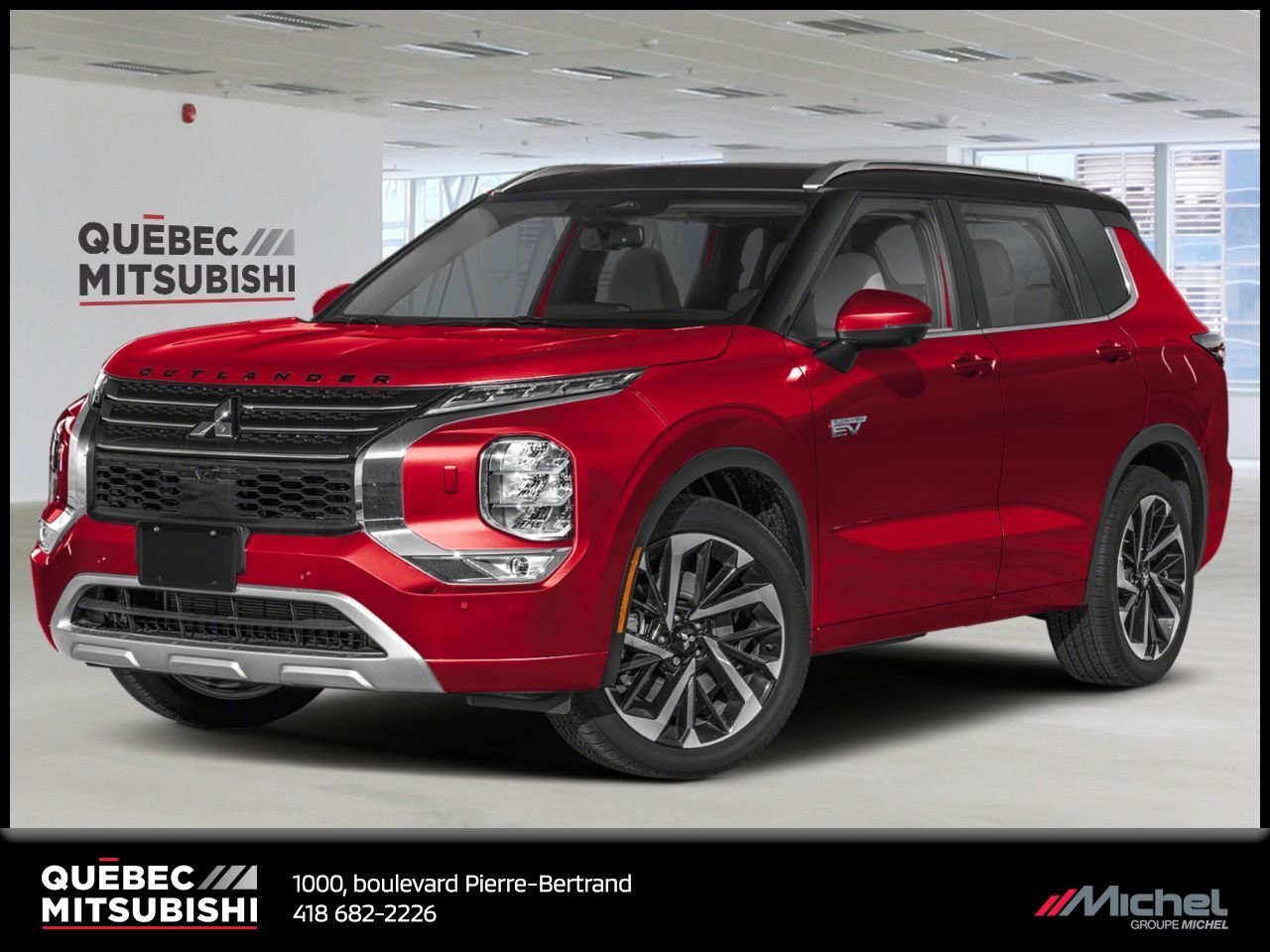 MITSUBISHI Outlander PHEV 2025 Diamant rouge/Toit noir Saint-Eustache - photo #0