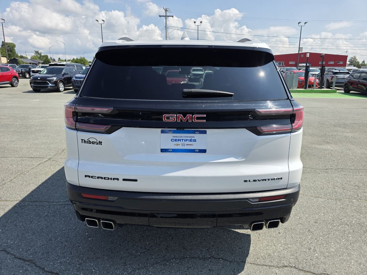 2024 GMC Acadia Elevation White Rouyn-Noranda - photo #4
