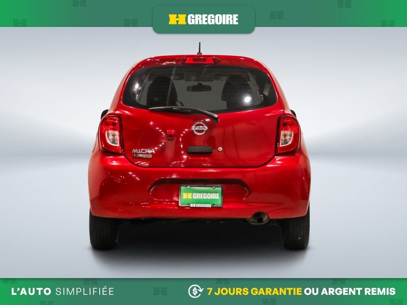 Nissan MICRA 822333 | S AUTO A/C MAGS CAM RECUL BLUETOOTH 2019 Rouge Laval - photo #7