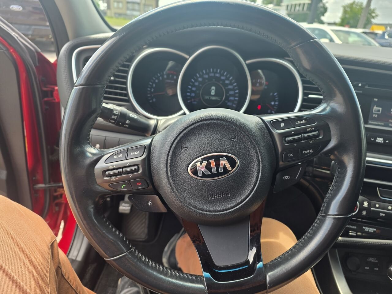 2015 Kia Optima Red  - photo #13