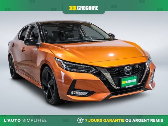 2023 Nissan Sentra SR AUTO AC CUIR TOIT MAGS CAM RECULE BLUETOOTH Orange