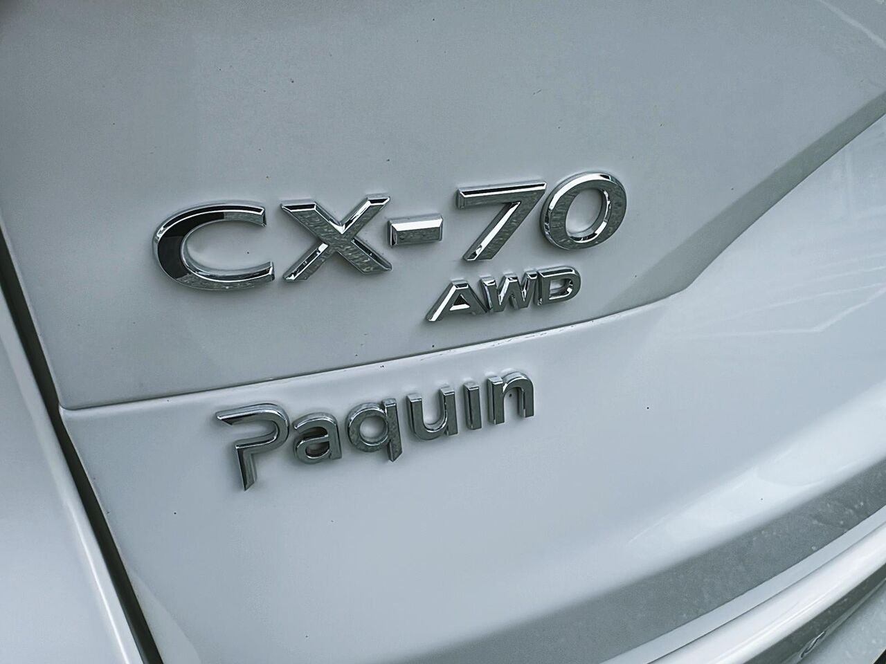 Mazda CX-70 hybride rechargeable 2025 Blanc Rouyn-Noranda - photo #6
