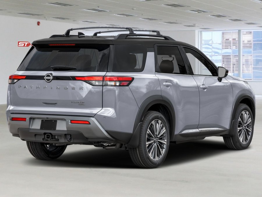 2026 NISSAN Pathfinder Platinum 4 RM Boulder Gray Pearl/Super Black