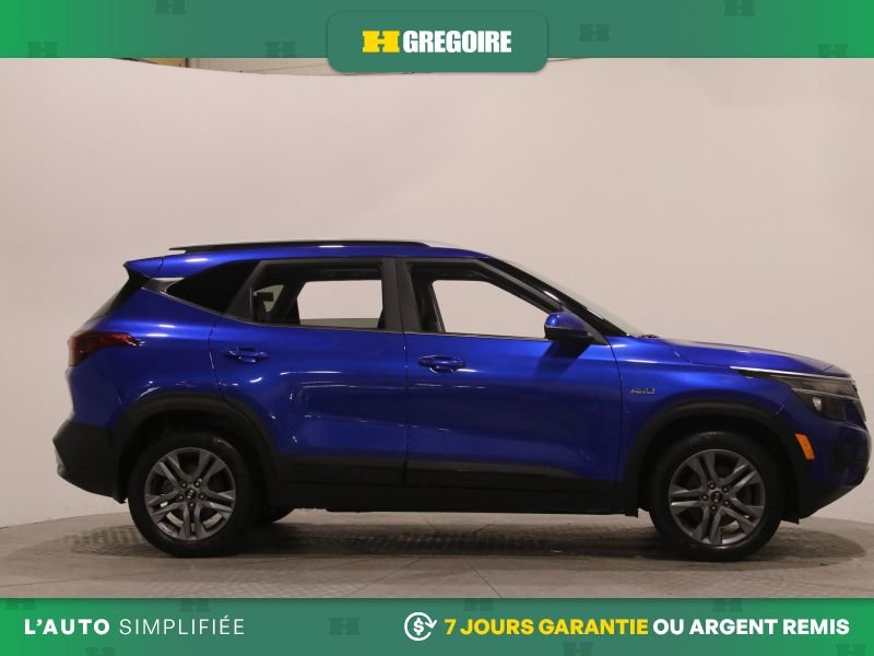 Kia Seltos 822928 | EX AWD AUTO AC CUIR TOIT MAGS CAM RECUL BLEUTOOTH 2021 Bleu Laval - photo #10