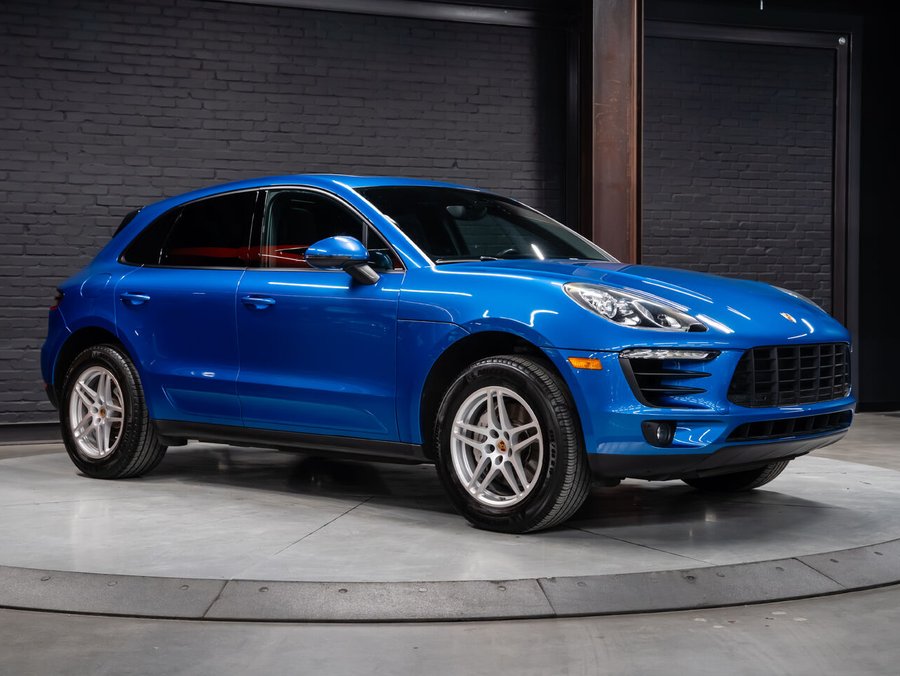 2015 Porsche Macan S Blue