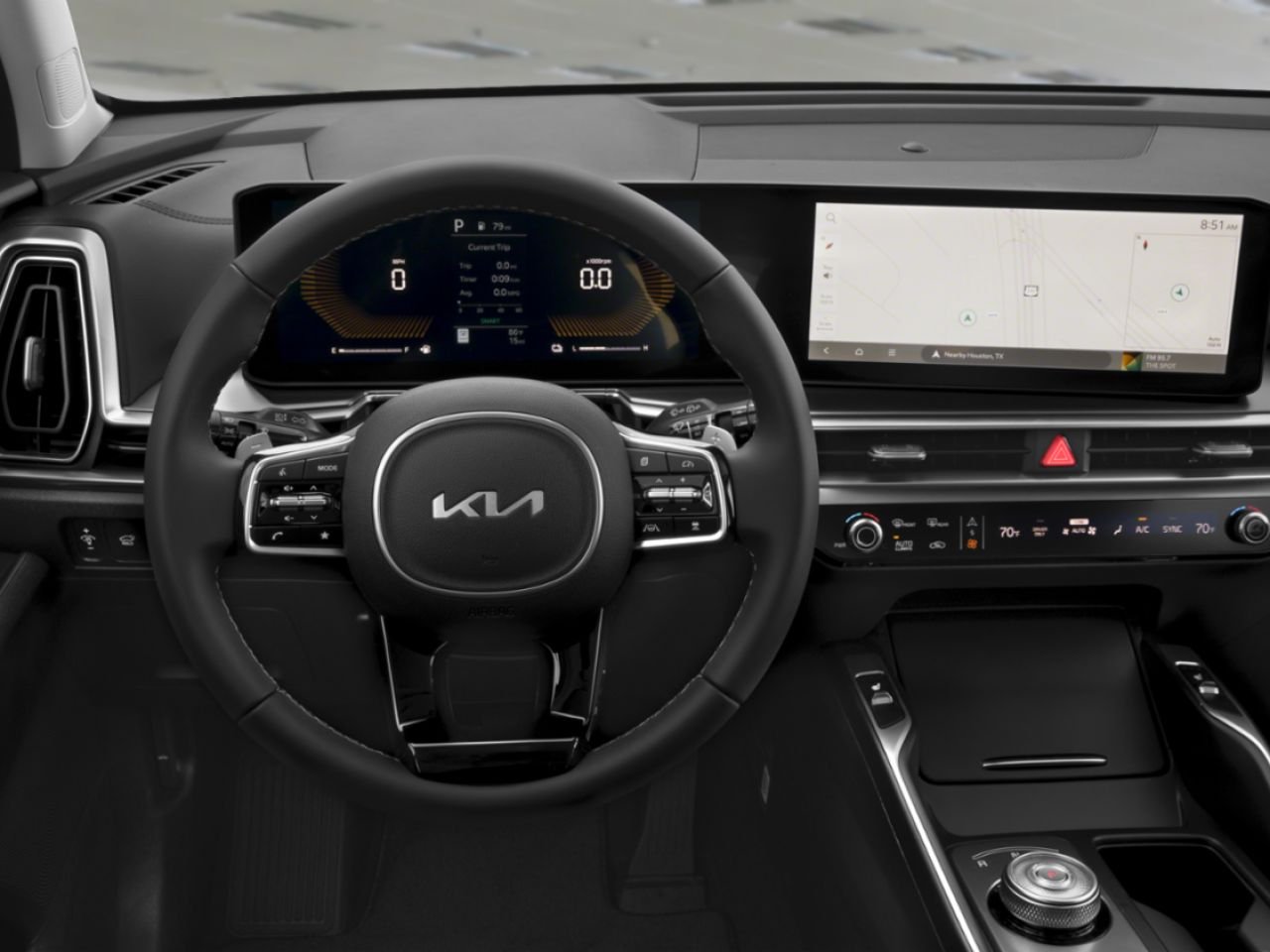 Kia Sorento hybride 2026 Blanc neige nacré Blainville - photo #9