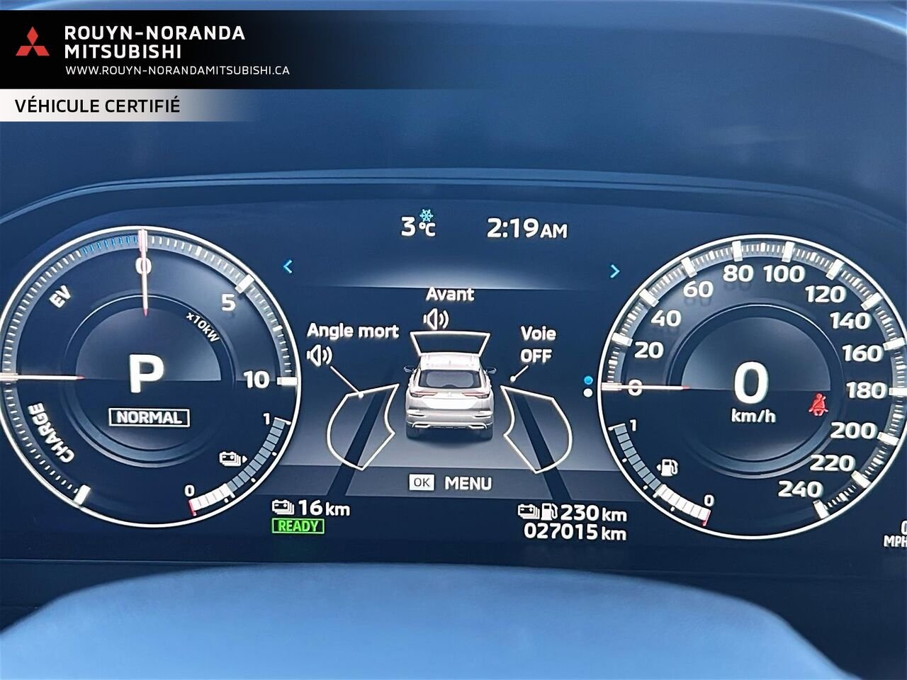 Mitsubishi Outlander PHEV ES S-AWC 2024 Gris Rouyn-Noranda - photo #14