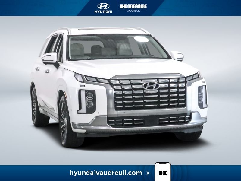 Hyundai Palisade YW186 | Ultimate Calligraphy w/Beige 7-Passenger AWD 2023 Blanc Laval - photo #0