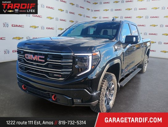 GMC Sierra 1500 AT4 cabine multiplace 4RM 157 po 2026 Noir onyx