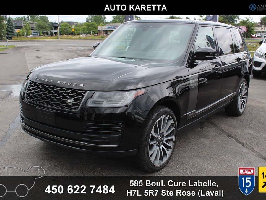 Land Rover Range Rover 2019 2019 Noir