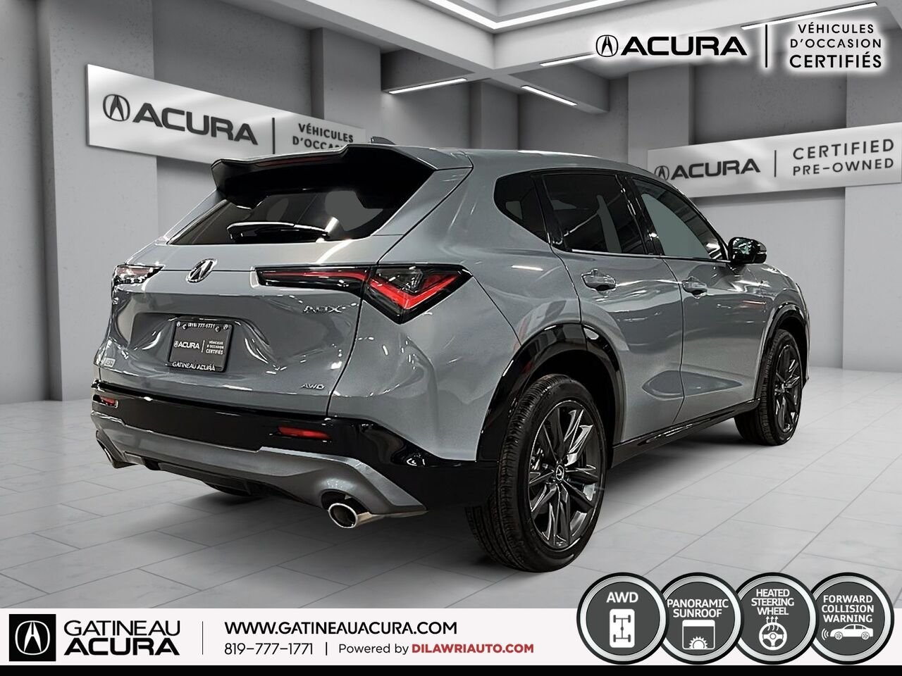 2025 ACURA ADX A-Spec AWD Grey Gatineau - photo #15