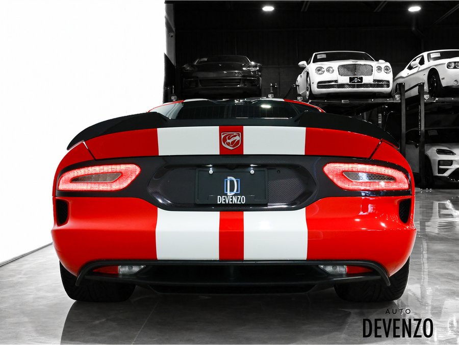 Dodge Viper SRT GTS 2014 Rouge