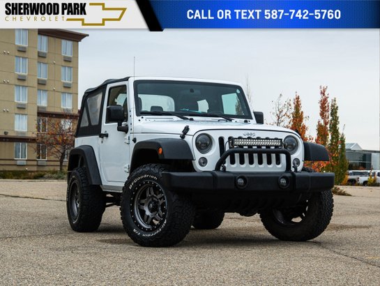 2017 Jeep Wrangler Sport 2 Door 3.6L | LED light bar White