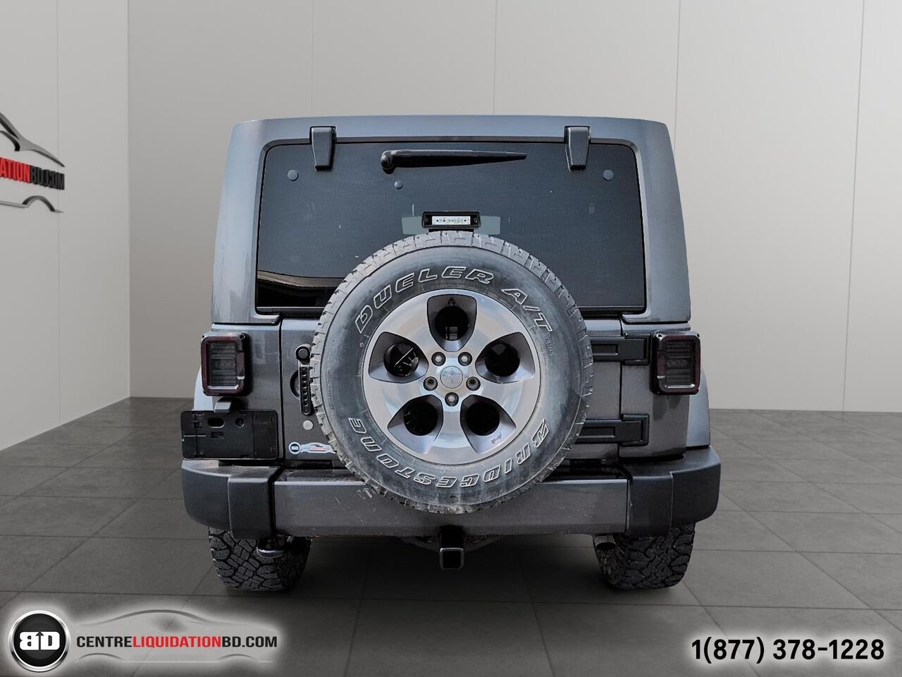 JEEP WRANGLER UNLIMITED SAHARA | BD0367 2016 Gris Granby - photo #6
