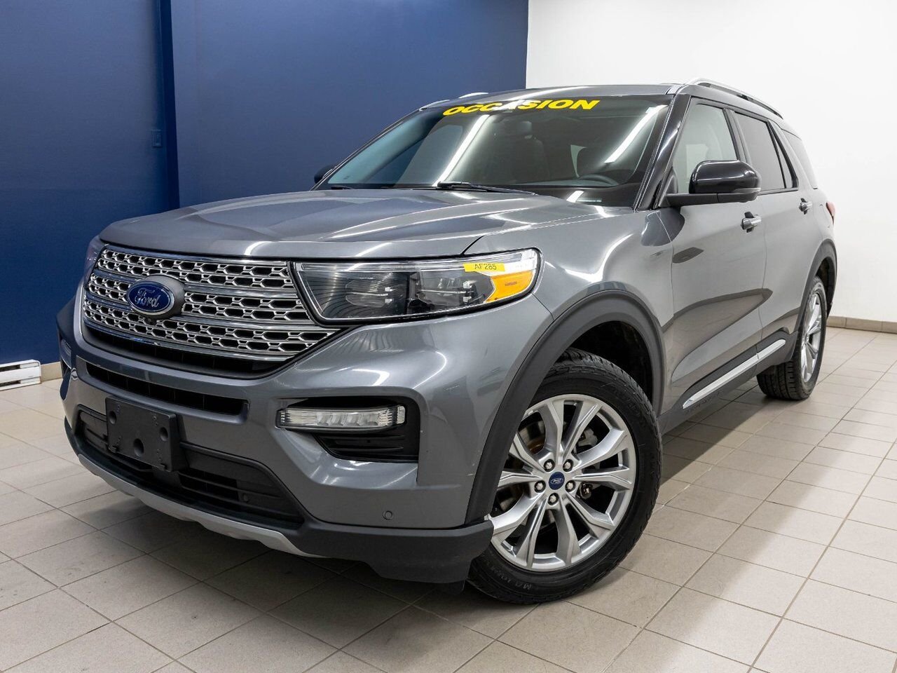 Ford Explorer LIMITED 4WD *TOIT* CUIR *CAM 360* B&O *SIEGES VENT 2023 Gris Saint-Jérôme - photo #0
