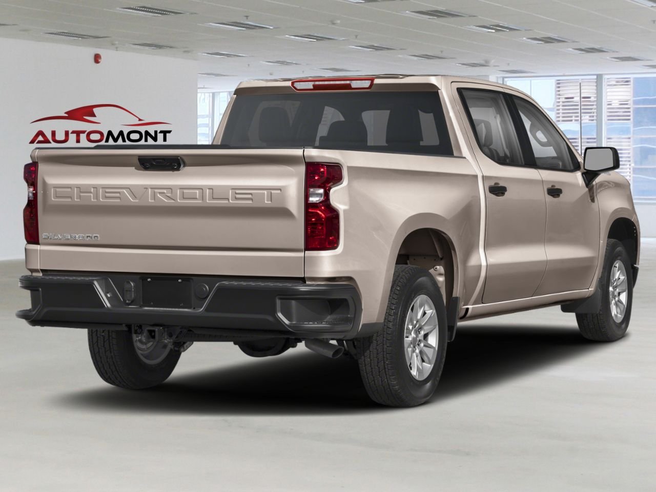 CHEVROLET Silverado 1500 K1500 SILVERADO CREW CAB CUSTOM STD/BOX (1CX) 2026 Sables blancs Mont-Laurier - photo #2