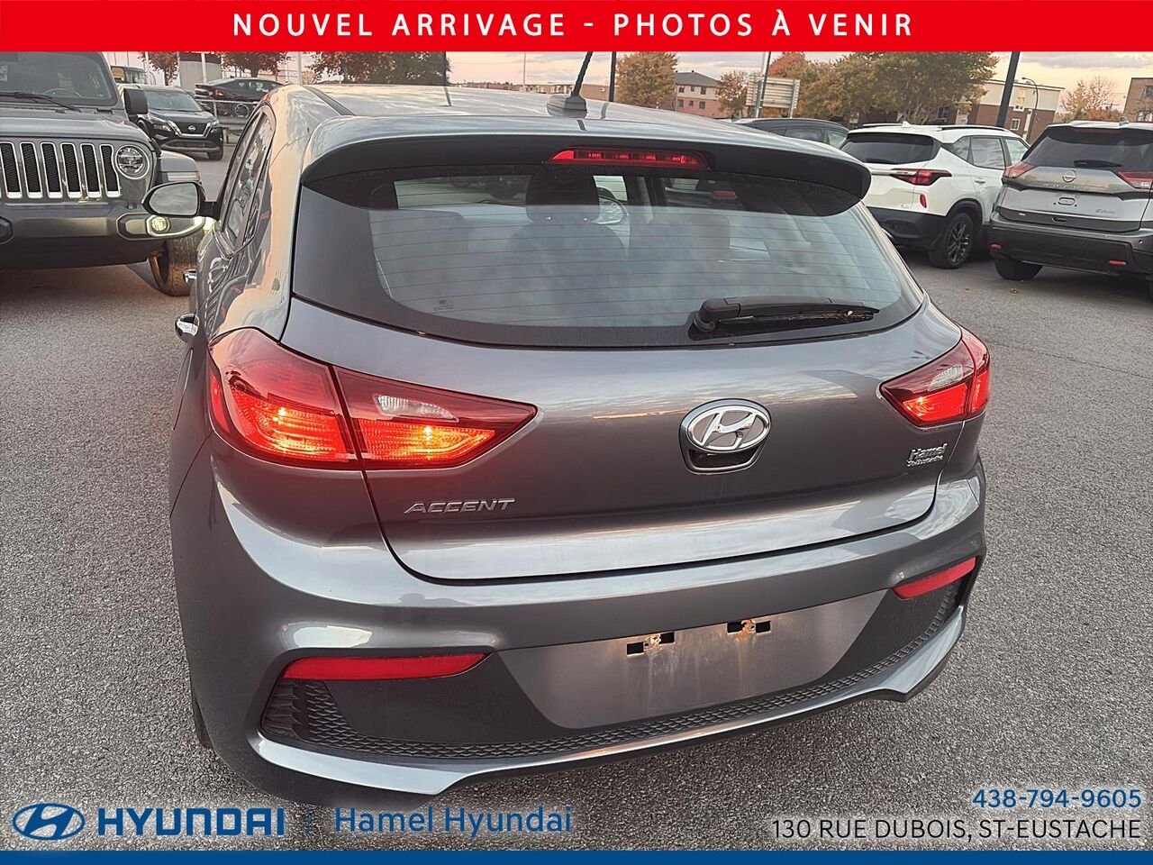 2020 Hyundai Accent Silver Saint-Eustache - photo #5