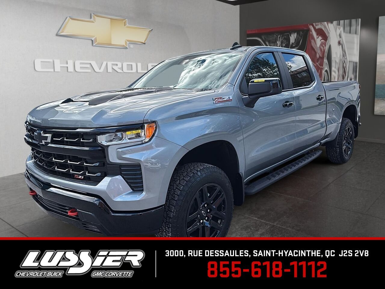 CHEVROLET Silverado 1500 1500 LT TRAILBOSS 4RM 2026 GRIS STERLING METALLISE Saint-Hyacinthe - photo #0