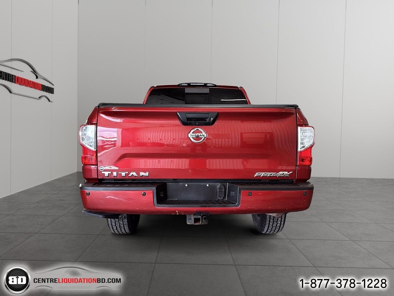 Nissan Titan PRO-4X | BD0379 2017 Rouge Granby - photo #6