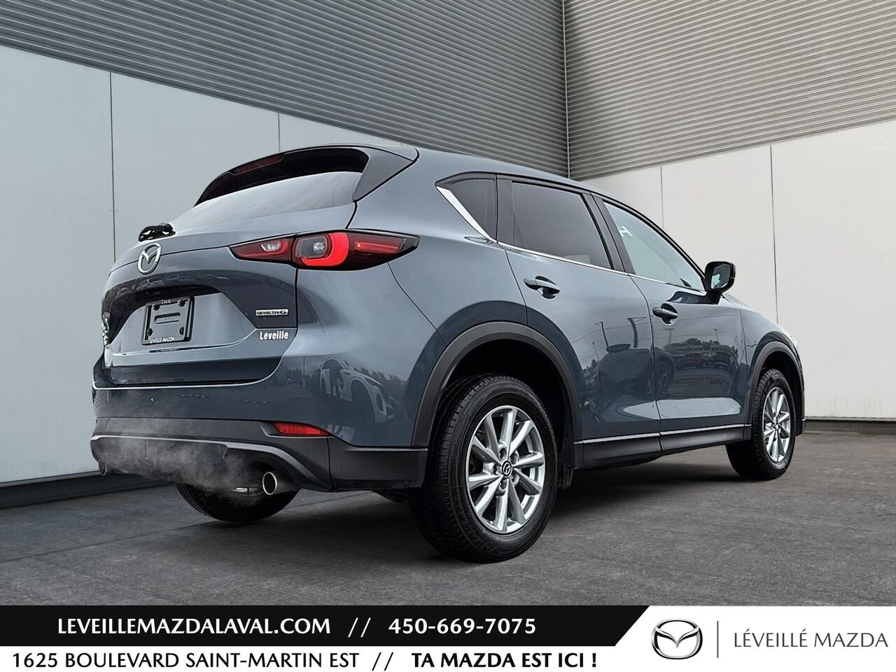 2024 Mazda CX-5 GS TI sans désactivation de cylindres Grey Laval - photo #4