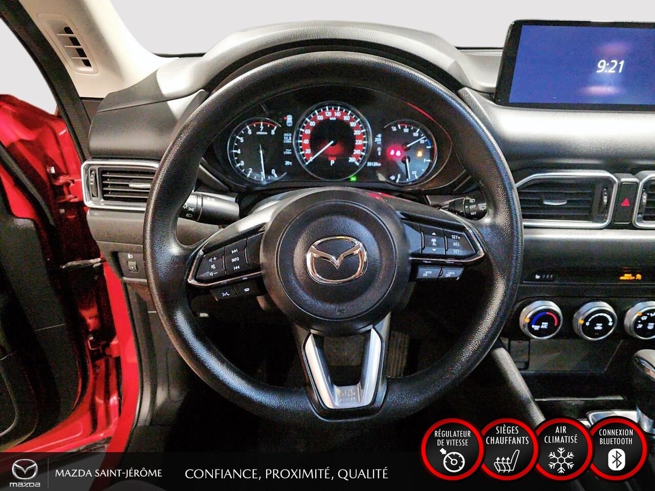 Mazda CX-5 GX | 1 PROPRIÉTAIRE | JAMAIS ACCIDENTÉ | AWD | MAGS 2023 Rouge Saint-Jérôme - photo #12