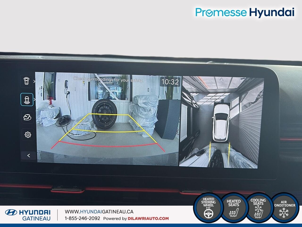 Hyundai Kona 1.6T N Line Ultimate TI 2025 Gris Ottawa & Gatineau - photo #21