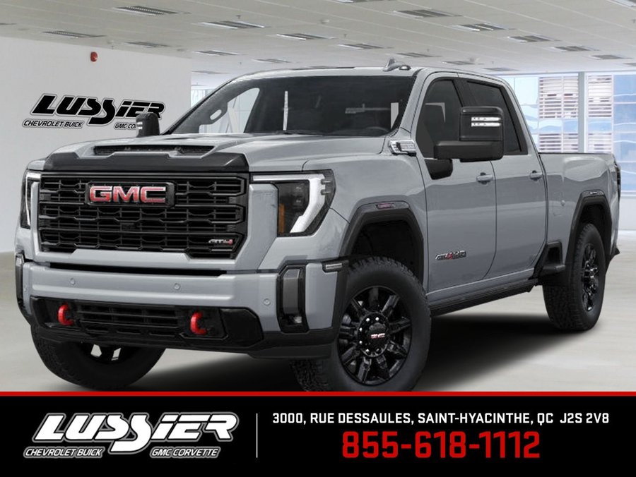GMC Sierra 2500HD AT4 2026 Argent métallisé