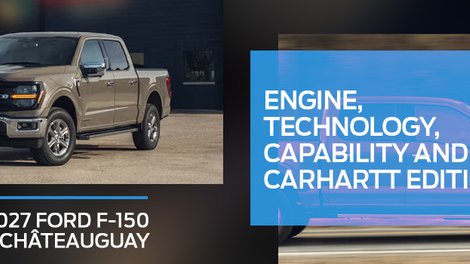 2027 Ford F-150 in Châteauguay: Engine, Technology, Capability and Carhartt Edition