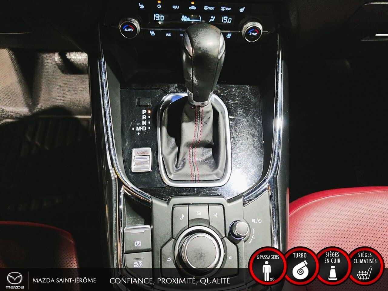 2022 Mazda CX-9 Édition Kuro | 1 PROPRIÉTAIRE | JAMAIS ACCIDENTÉ | CUIR ROUGE | TOIT OUVRANT | AWD Grey Saint-Jérôme - photo #18