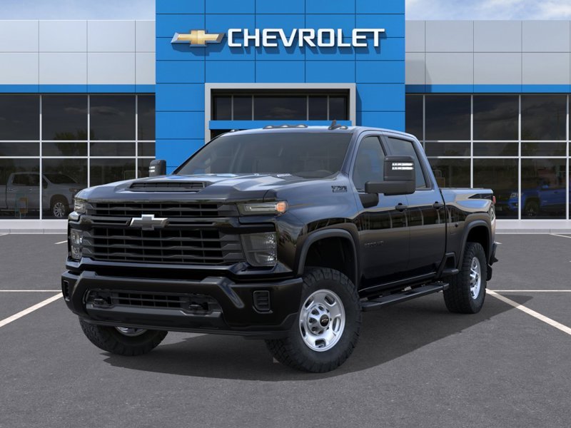 CHEVROLET Silverado 2500HD WT cabine multiplace 4RM 159 po 2026 Noir Ottawa & Gatineau - photo #5