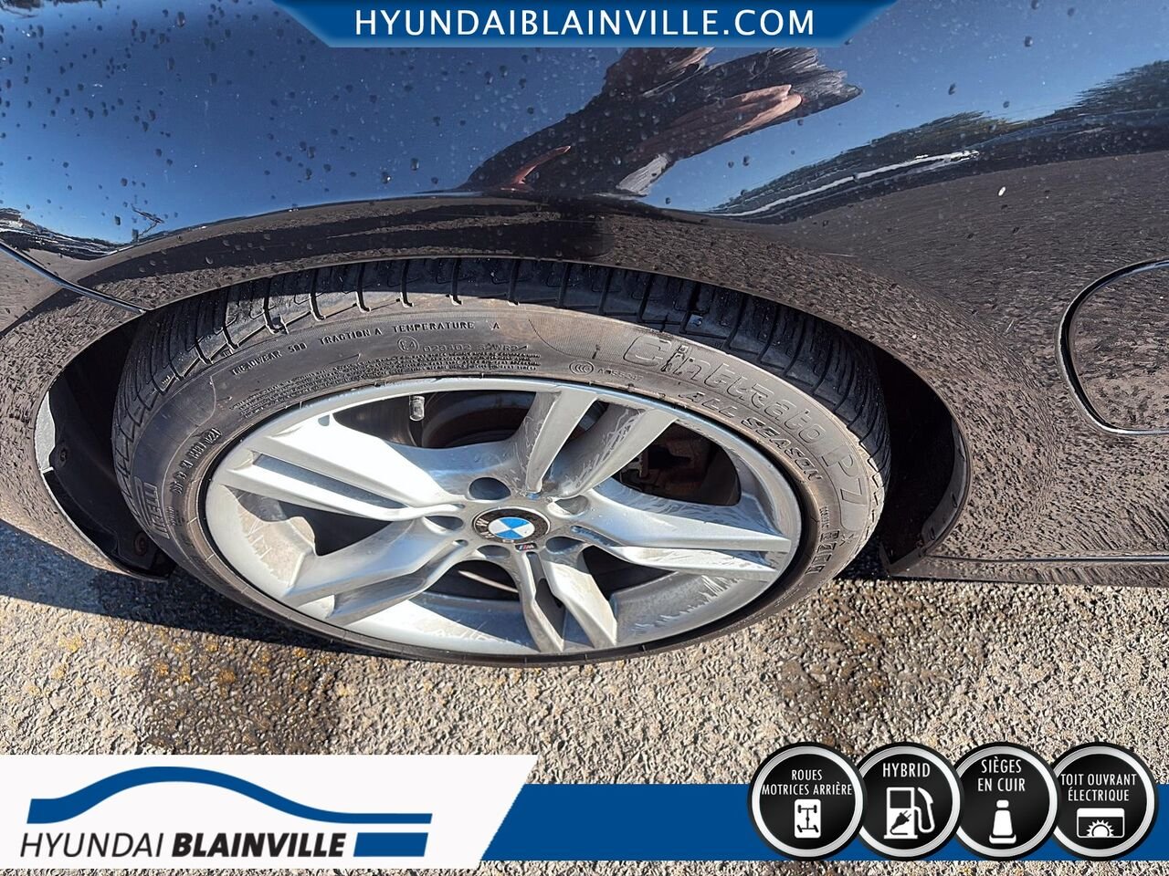 BMW Série 3 2018 Noir Blainville - photo #7
